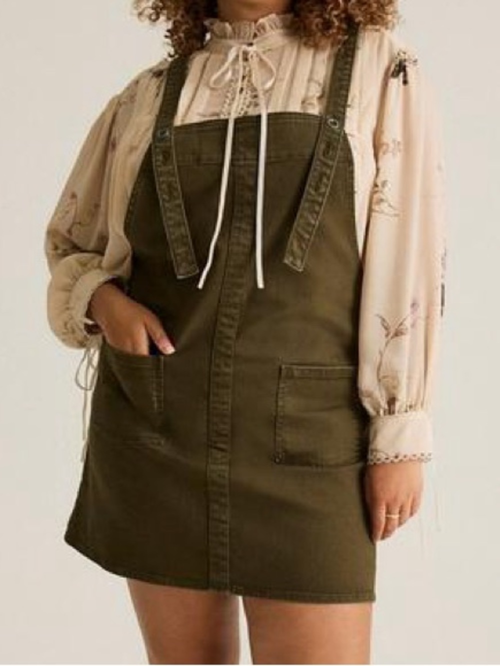 Festi Pinafore Dress